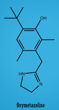 Oxymetazoline, sold under the brand name Afrin among others, is a topical decongestant and vasoconstrictor medication