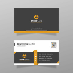 modern creative design business card template illustration