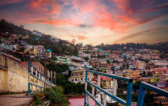 mountains at evening(pauri)