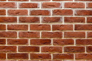 red brick wall