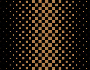 Fototapeta premium Halftone seamless vector background. Abstract halftone effect