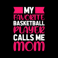 Obraz premium mom typography t-shirt design