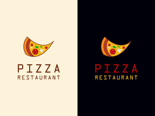 Pizza Logo Icon Design Template Vector Illustration