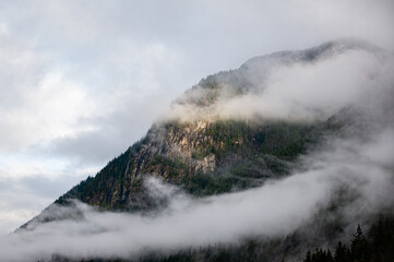 Cloudy Sunny Mountians 