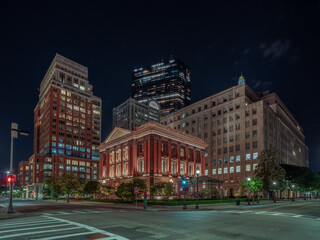 Naklejka premium Exploring Massachusetts