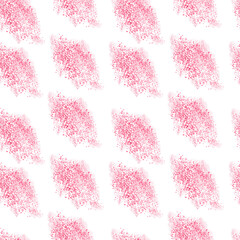 Pink glitter abstract seamless pattern for greeting cards, social media Pink Valentine's day. Pink glitter holographic overlays, Iridescent brush stroke glitter, Metallic textures 