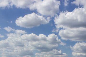 Naklejka na ściany i meble a clouds in the sky
