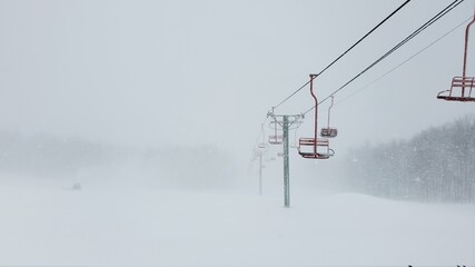 Snow Chair Lift