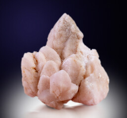 pink quartz mineral specimen stone rock geology gem crystal