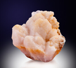 pink quartz mineral specimen stone rock geology gem crystal