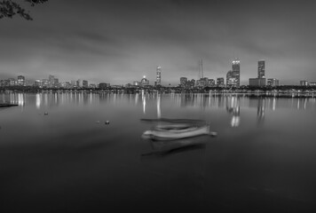 Fototapeta premium Boston at night