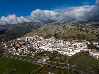municipio de Benaocaz en la comarca de los pueblos blancos de la provincia de Cádiz, España © Antonio ciero