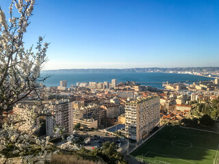 Fototapeta na wymiar Marseille cityscape