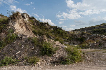 mountain road in the mountains