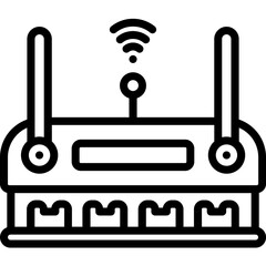 Obraz premium modem