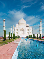 Fototapeta premium The Great Taj Mahal, Agra, India