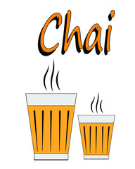 chai or tea poster