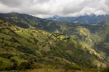 Fototapeta na wymiar mountains in the mountains Baños