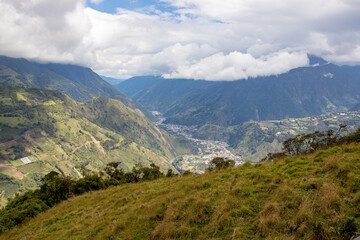 Fototapeta premium Ecuador mountains in the mountains
