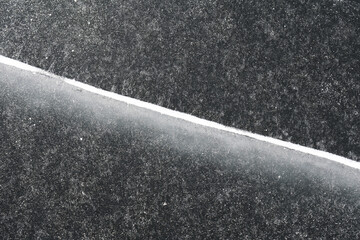 Fototapeta premium Fracture in Ice