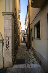 Taurasi, Avellino, Italy: view of the historic center.