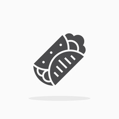 Burrito icon.