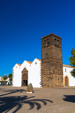 Church Of Our Lady Of La Candelaria In The Town Of La Oliva