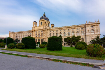 Obraz premium Natural History Museum on Maria Theresa square in Vienna, Austria