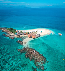 Koh Khai Nai, the cat island, in Phuket Province, Thailand