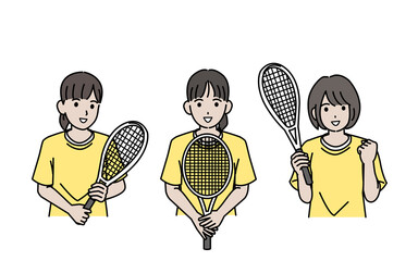 バレーボール バレー部 シルエット 部活 スポーツスパイク レシーブ 女子 中高生 イラスト Ball Wall Mural Ba Senryu