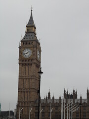 Fototapeta na wymiar London, UK, Parks,Big Ben, Regents, 