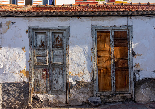 SAN SEBASTIAN, LA GOMERA, Kanarische Inseln: Historische Altstadt / Innenstadt mit alten Gebäuden