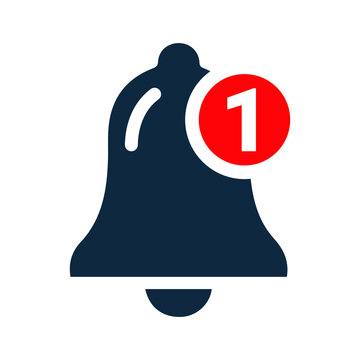 Notification, Alert, Bell, Message, Notify Icon. Simple Vector Sketch.