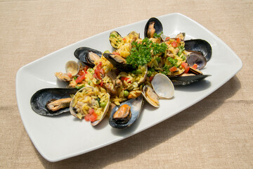 seafood dishes of Italian cuisine