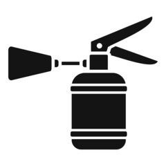 Car spray pot icon simple vector. Repair auto
