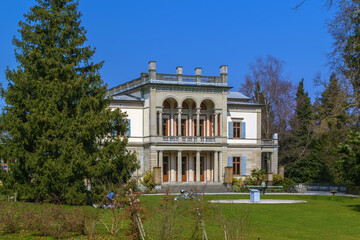 Buildings of Wesendonck Villa, Zurich, Switzerland
