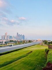 view of the city, qatar