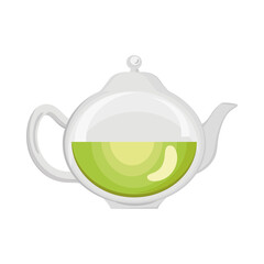 green tea teapot