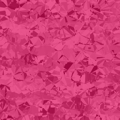Abstract macro crystal geometric background texture Raspberry color. Random pattern background. Texture Raspberry color pattern background.