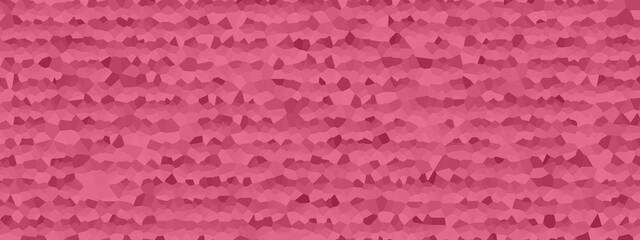 Banner of abstract detailed geometrical background Cerise color. Random pattern background. Texture Cerise color pattern background.