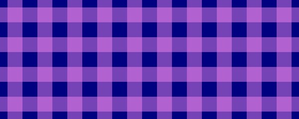 Banner, plaid pattern. Navy on Violet color. Tablecloth pattern. Texture. Seamless classic pattern background.