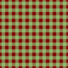 Plaid pattern. Maroon on Pale Green color. Tablecloth pattern. Texture. Seamless classic pattern background.