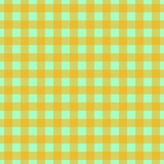 Plaid pattern. Mint on Orange color. Tablecloth pattern. Texture. Seamless classic pattern background.