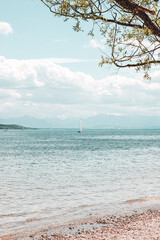 Blick auf den Starnberger See