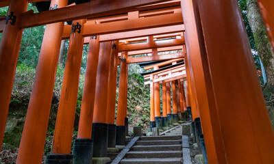 Fototapeta na wymiar Fushimi Inari Taisha Shrine