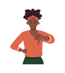 Negative gesture concept