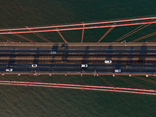 Obraz premium Golden bridge