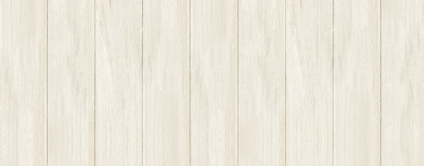 Naklejka premium Wood color texture vertical banner for background. Surface light clean of table top view. Natural patterns for design art work and interior or exterior. Grunge old white wood board wall pattern