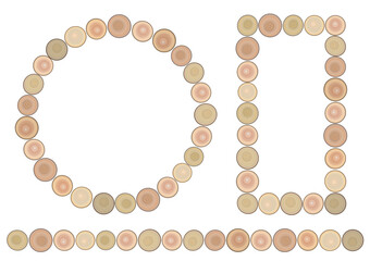 まるた断面フレーム