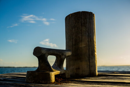 Madera en muelle